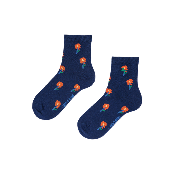 bobo choses flowers all over short socks