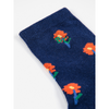 bobo choses flowers all over short socks blue