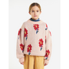 bobo choses flowers jacquard jumper
