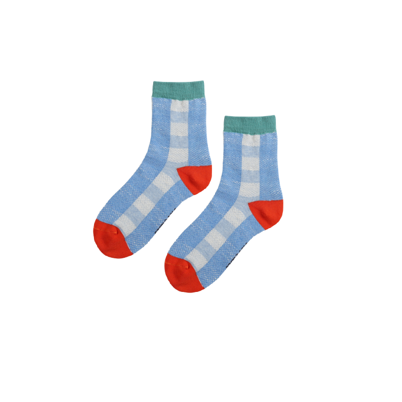 bobo choses checkered 2 pack socks