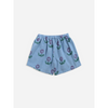 bobo choses wallflowers woven culotte shorts blue