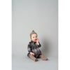 belle enfant sabine blouse grey/brown, baby outfits at kodomo boston free shipping