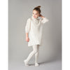 belle enfant joan puff sleeves lace dress white, classic dresses for girls new fall winter kids fashion collections, fast free shipping at kodomo boston