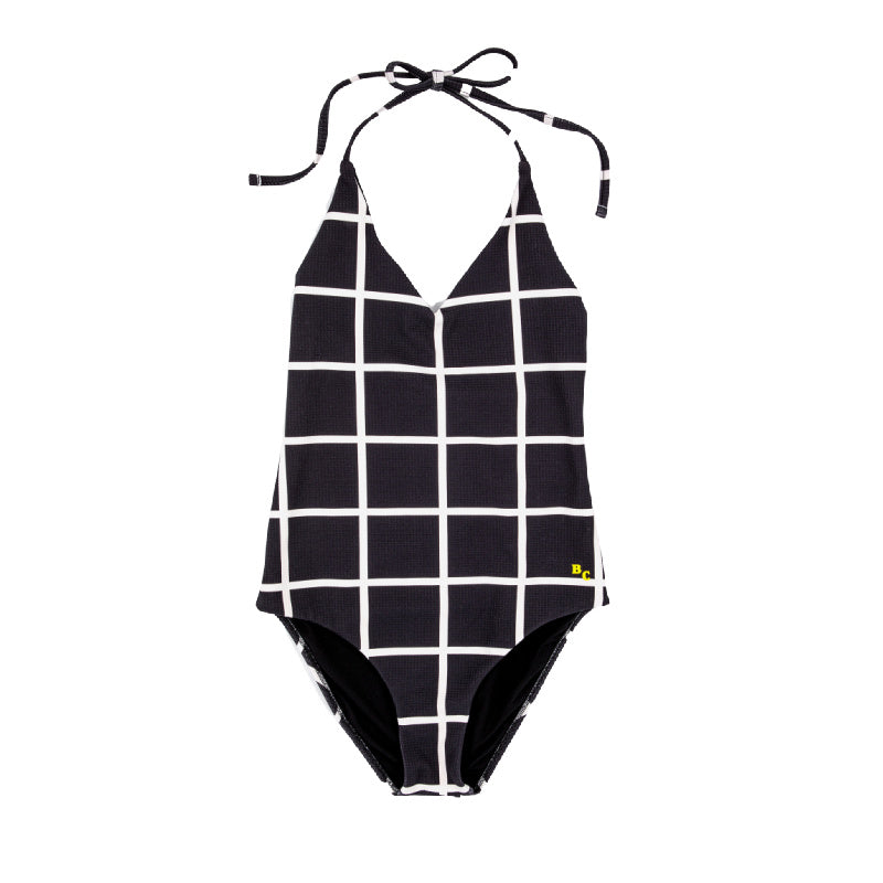 bobo choses women check print swimsuit