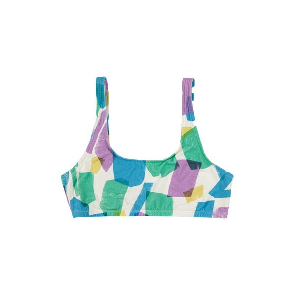 bobo choses women sporty bikini top multicolor