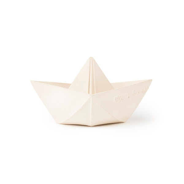 oli & carol origami boat white