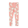 mini rodini pigeons tencel aop leggings pink