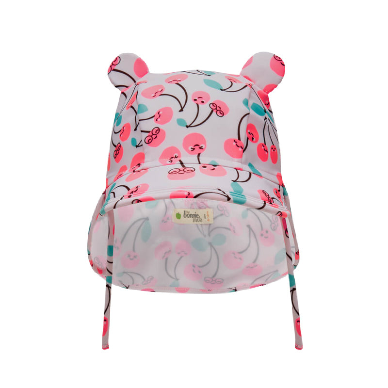 the bonnie mob squirt uv sun hat cherries