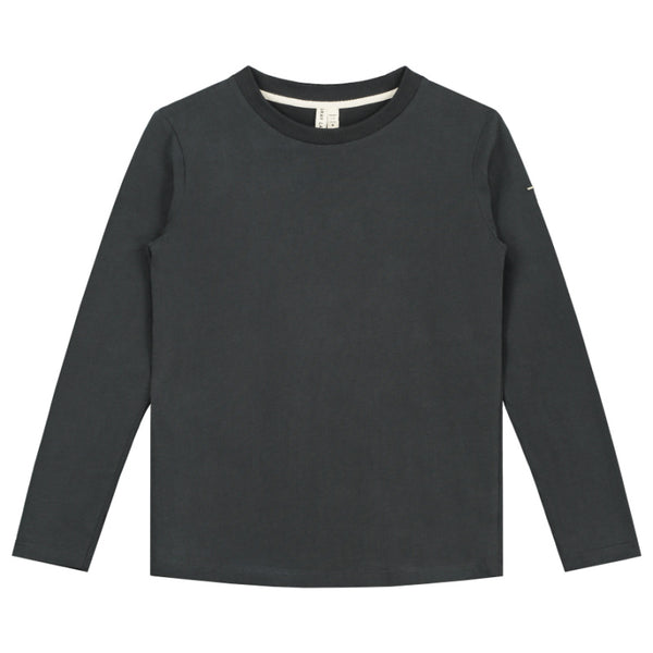 gray label long sleeve tee nearly black