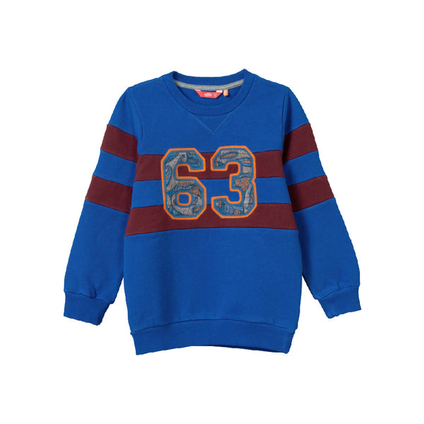 oilily hessel sweatshirt paisley blue – kodomo
