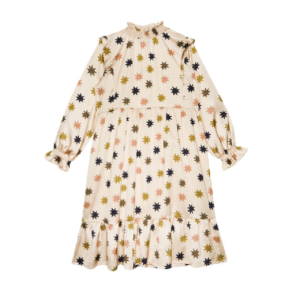 the new society daria dress stars print