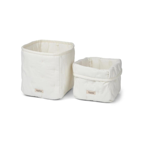 marmar copenhagen nursery storage bags gentle white