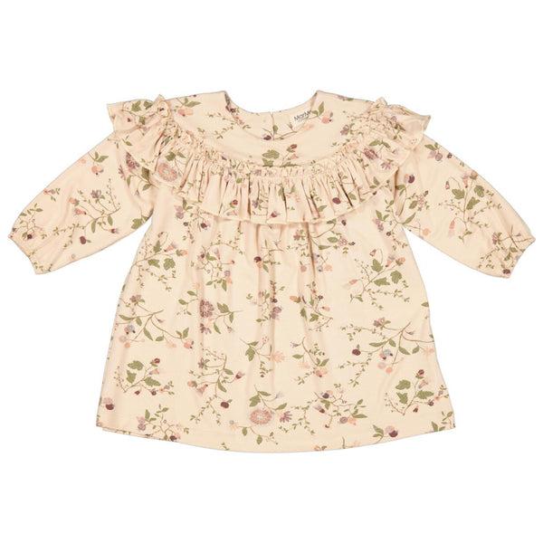 marmar copenhagen druss baby dress marron botanic