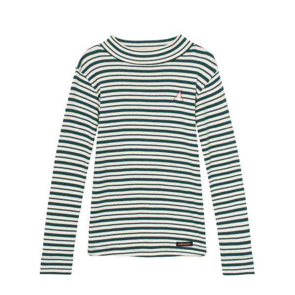 a monday in copenhagen ami t-shirt ponderosa pine stripe