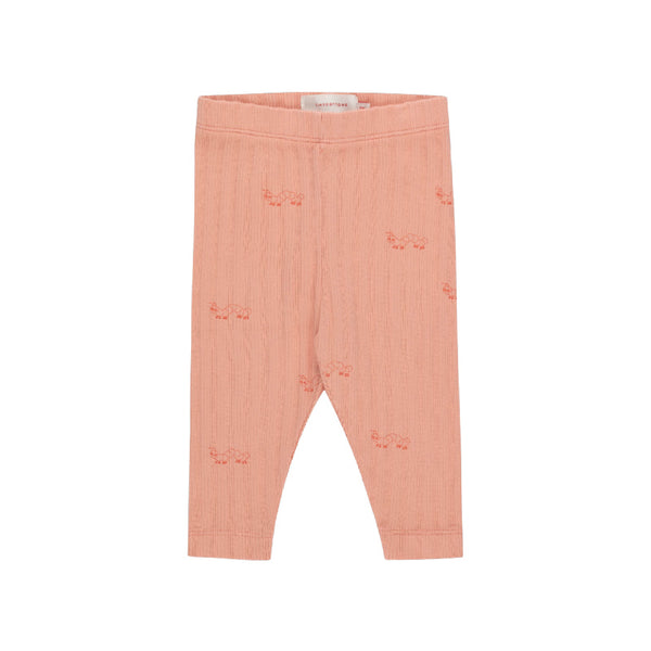 tinycottons caterpillars baby pant rose/red