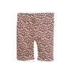 bellerose munt knitted biker shorts leopard