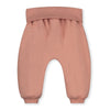 gray label baby folded waist pants rustic clay