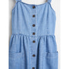 bellerose axelle denim dress blue