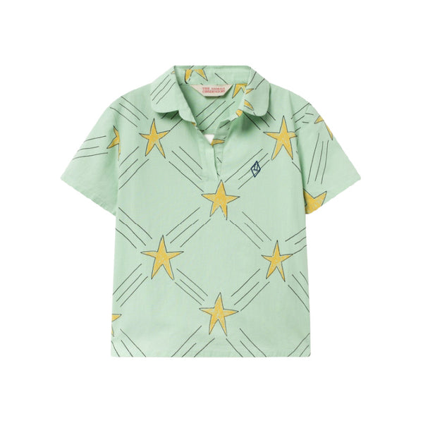the animals observatory kangaroo kids shirt blue stars