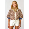 bellerose reversible harrod rain jacket leopard