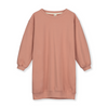 gray label dropped shoulder dress rustic clay