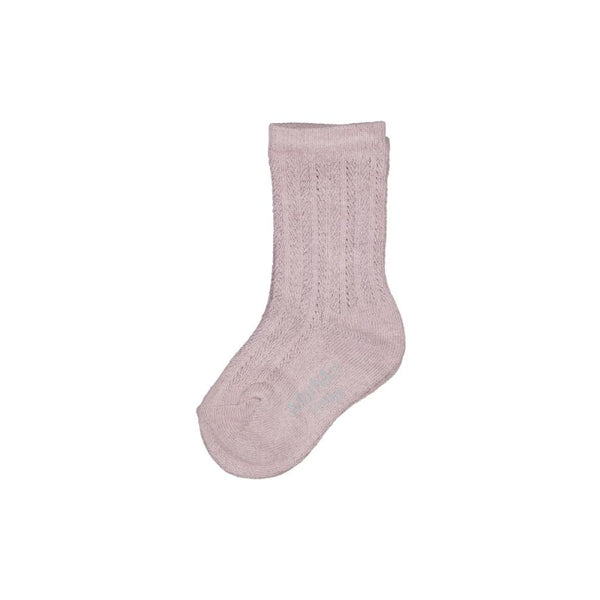 marmar copenhagen pointelle knee socks lavender
