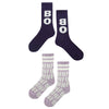 bobo choses bobo and fun long socks desert rose