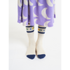 bobo choses boucle long socks beige
