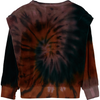 finger in the nose carly sweatshirt tie dye