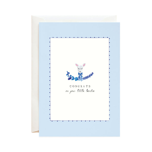 mr. boddington's studio little lamb card