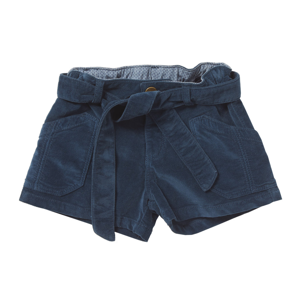 bonheur du jour charms short blue, free shipping on european kids clothes from kodomo boston