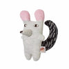 donna wilson cilla chinchilla, knit plush toys