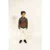 simple kids veg corduroy trouser milk