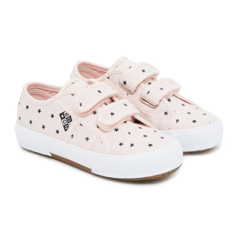 bonton stars canvas sneaker eau de rose