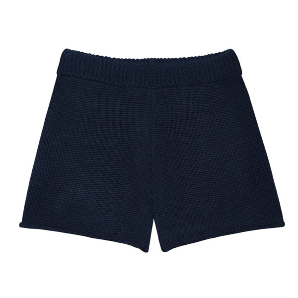 new society easy rib short navy