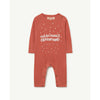 the animals observatory owl baby pajama red the animals
