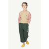 the animals observatory emu kids trousers deep green tao, children's unisex bottoms