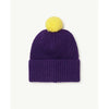 the animals observatory arty pony baby hat purple logo