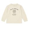 hundred pieces organic cotton together t-shirt mastic front view