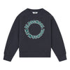 hundred pieces old school sweatshirt black front view