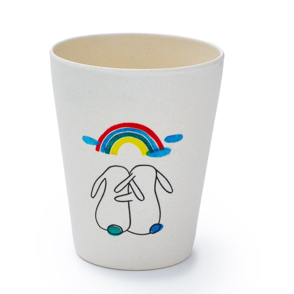 fable new york rainbow cup, eco friendly kitchenwares for kids at kodomo boston