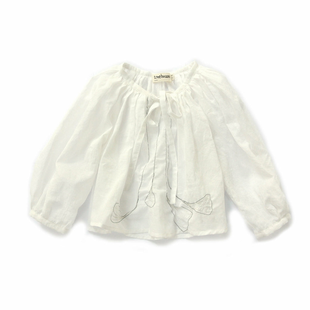treehouse fana white blouse - kodomo tops - children's clothing in boston, treehouse - bobo choses, atsuyo et akiko, belle enfant, mamma couture, moi, my little cozmo, nico nico