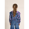 finger in the nose carly tie dye sweatshirt dark purple