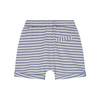 gray label oversized striped shorts lavender/off white