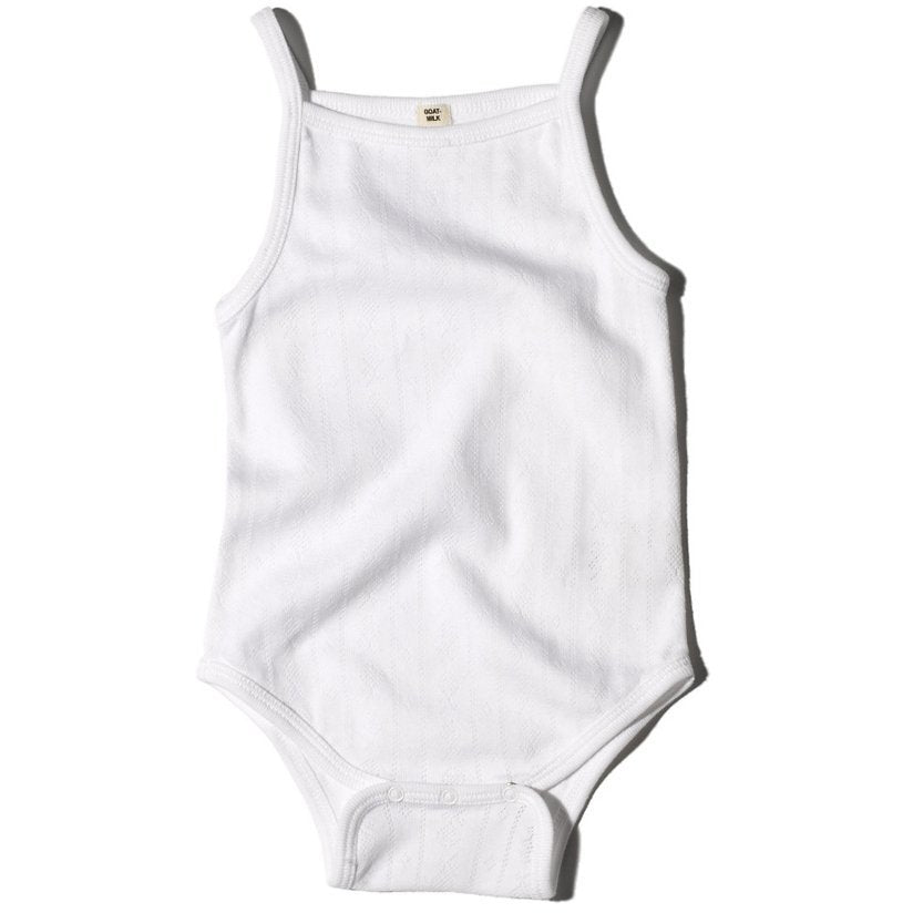 White tank top onesie on sale