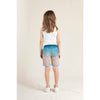 finger in the nose goodboy swim trunks blue rainbow