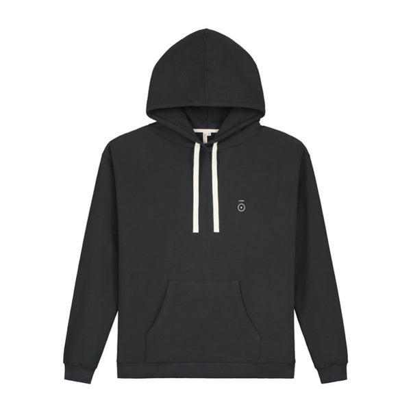 gray label adult hoodie black