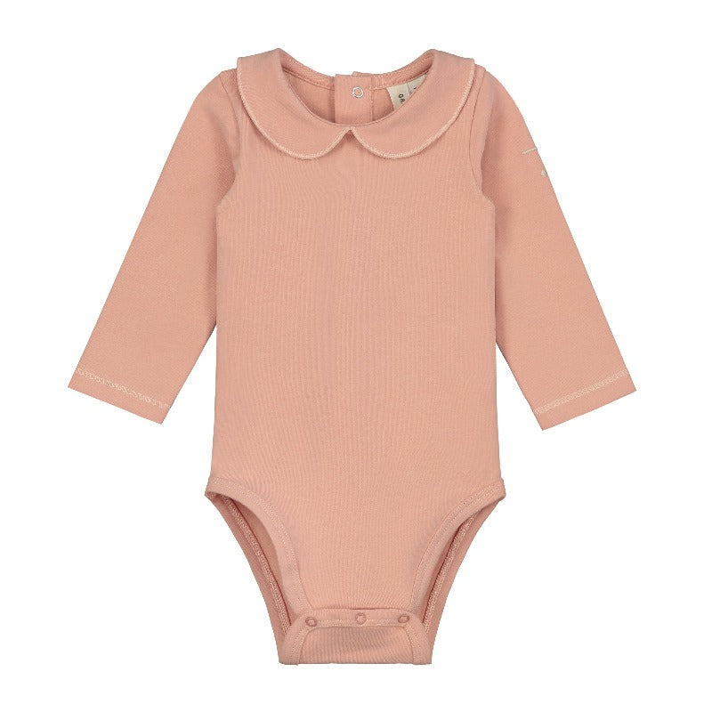 Collared onesie 2025 baby girl