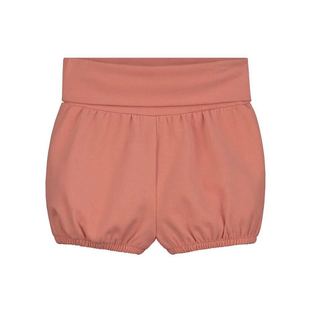 gray label baby bloomer, faded red, organic baby and kids fashion at kodomo boston
