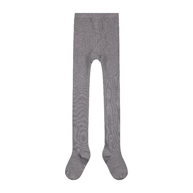 gray label, ribbed tights, grey melange